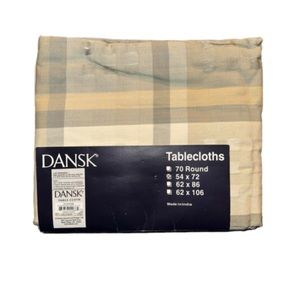 DANSK Cotton Table Cloth 54x72